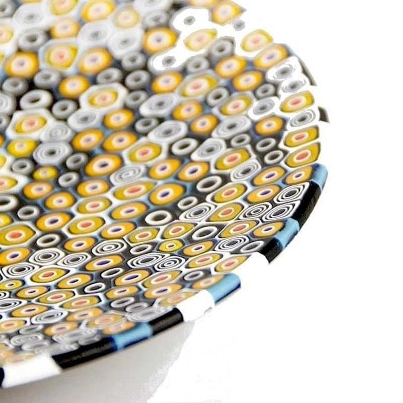 Decorative Glass Plates handmade in Venice for your home decor| Murano Glass